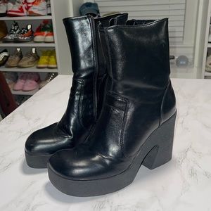 Jeffrey Campbell Platform Heeled Boots